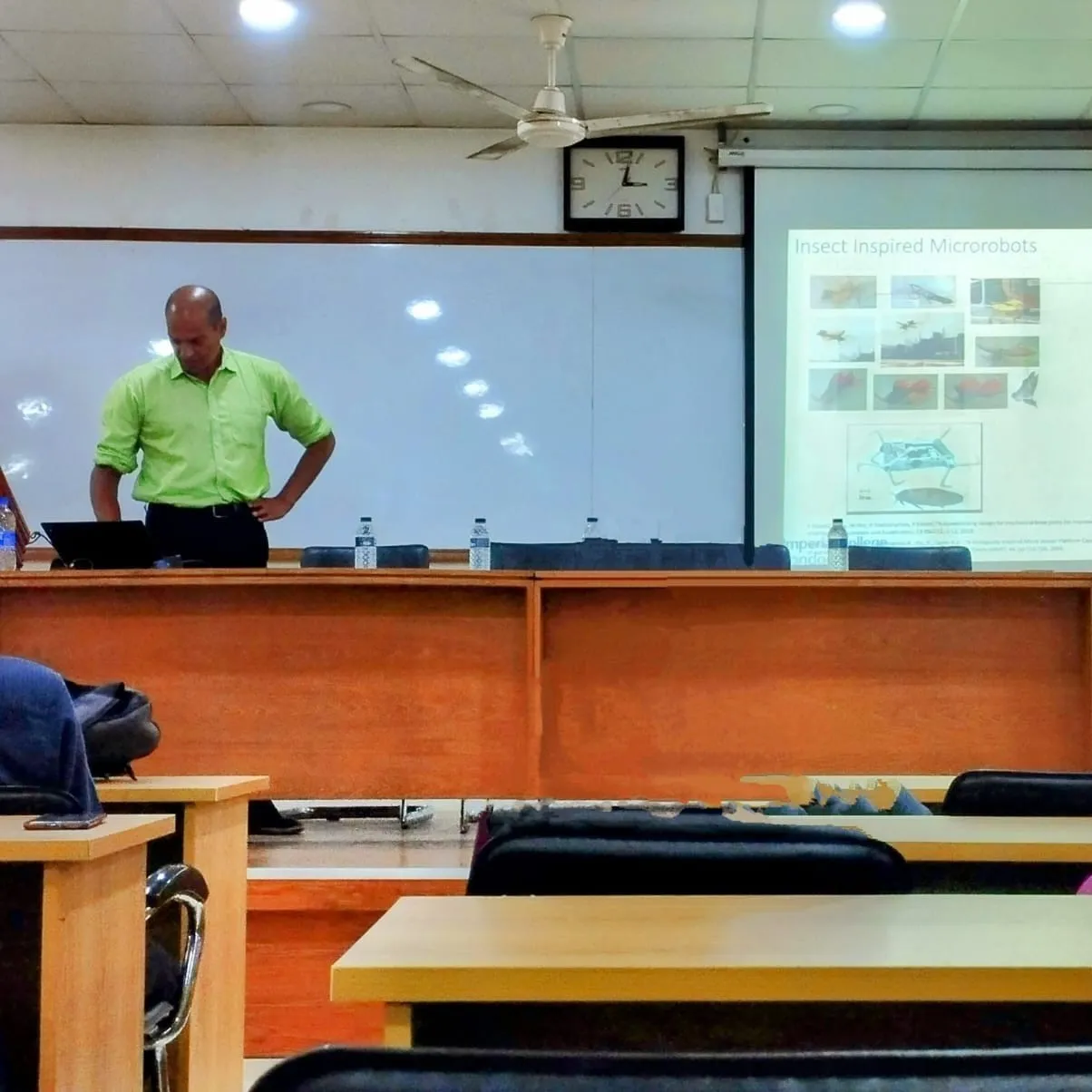 Visit of Imperial Prof Dr. Ravi