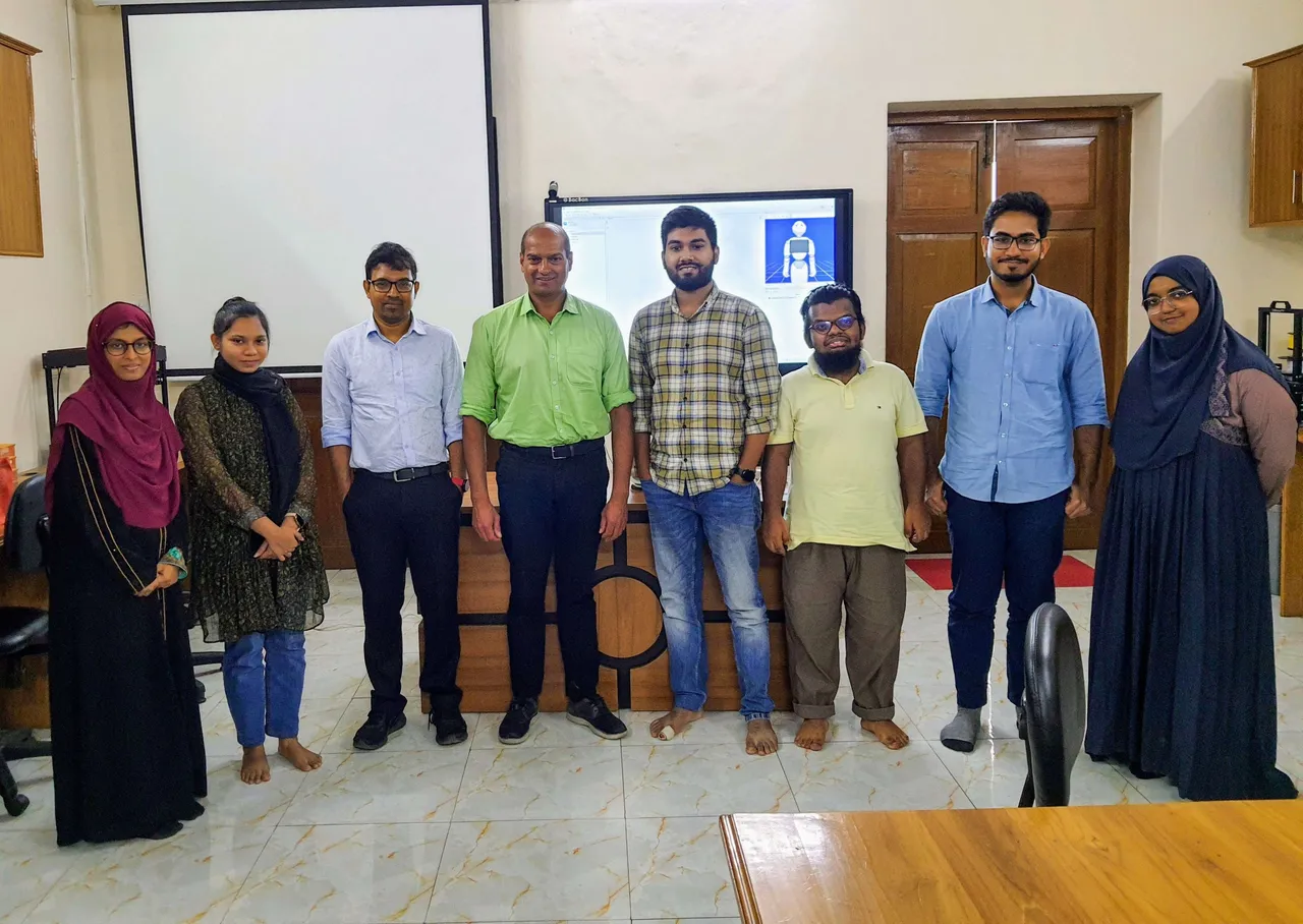 MAIM Lab people with Dr Ravi